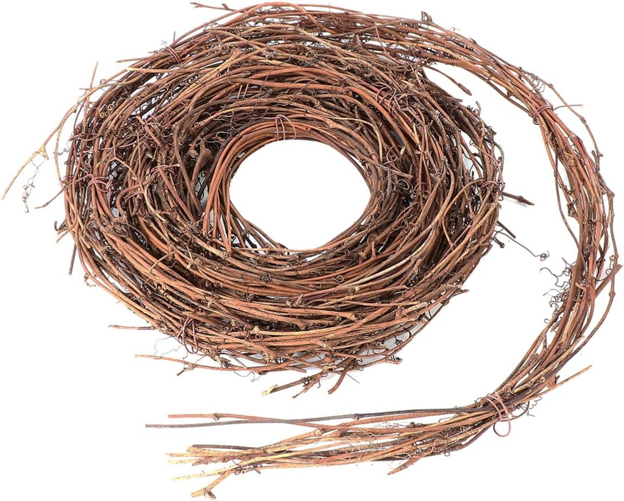 Natural Grapevine Wreaths Backdrop Hanging Vine for DIY Crafts Wedding Party Home Decor, 15